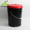 couvercles gamma de lave-auto de 5 gallons